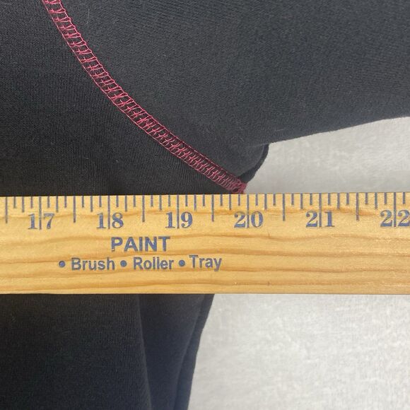 NFL Arizona Cardinals Jacket Womens Small Black Hooded Logo Full Zip Pockets - Picture 6 of 10